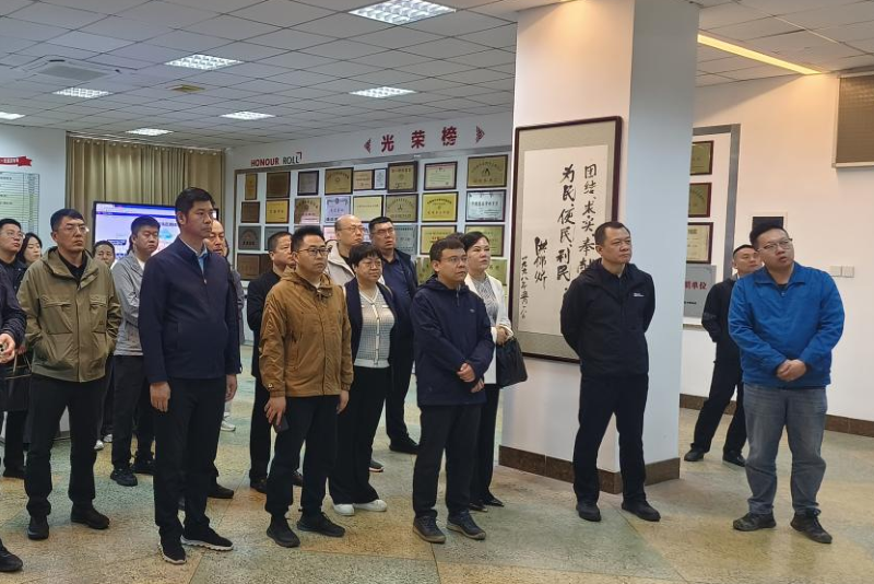 新疆哈密、博州考察团到朝阳农产品大市场参观学习