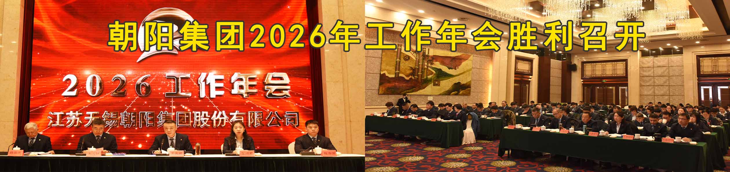 朝阳集团2026年工作年会胜利召开